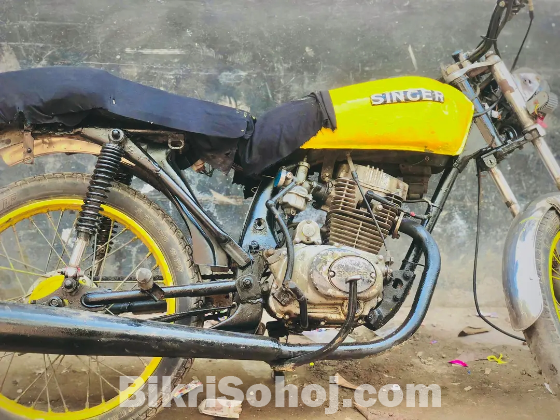 Singer modified 125cc